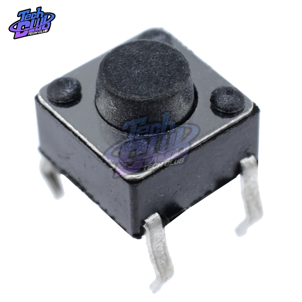 Тактовые микропереключатели 6*6*5 мм 4 контакта 100 шт.|Детали и аксессуары для