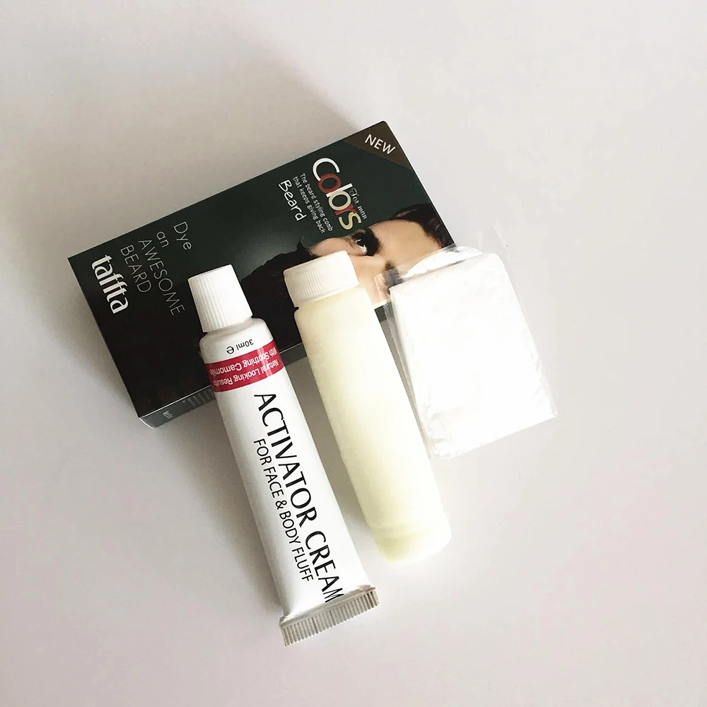 100% натуральный крем для бороды краска воск быстрый цвет черная борода тонировка