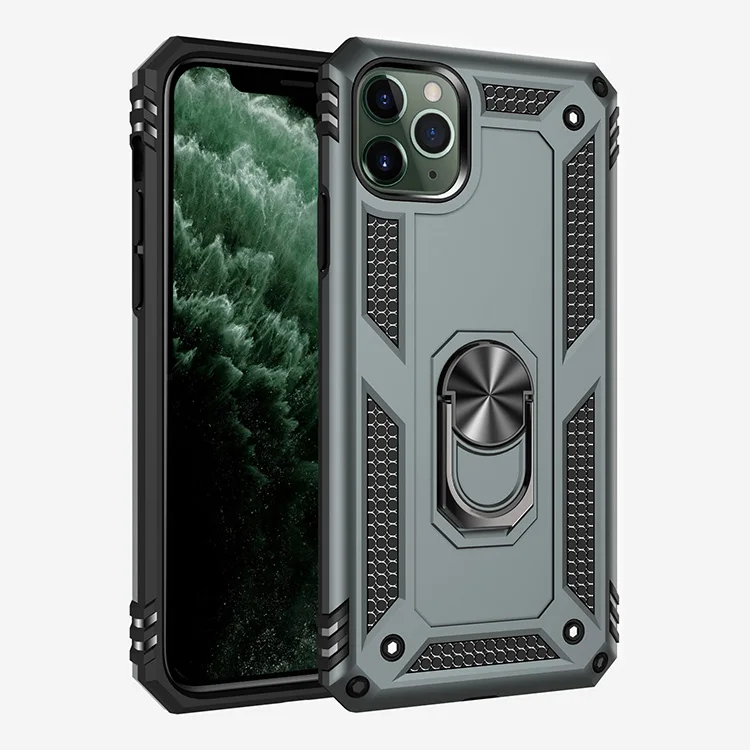 

Armor Shockproof Phone Case For iphone 5 5S 5SE 6S 6 7 8 Plus X XS XR 11 12 13 Mini Pro Max Full Magnetic Ring Bumper Back Cover