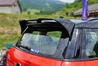 carbon fiber roof spoiler body kit glossy fibre for bmw mini cooper r60 countryman duell ag style