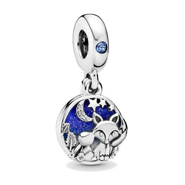 Новинка осени, подвеска с бусинами, 925 пробы, серебро, подходит к оригиналу Pandora, браслет, ожерелье, для женщин, сделай сам, ювелирные изделия, подарки - Цвет: 15