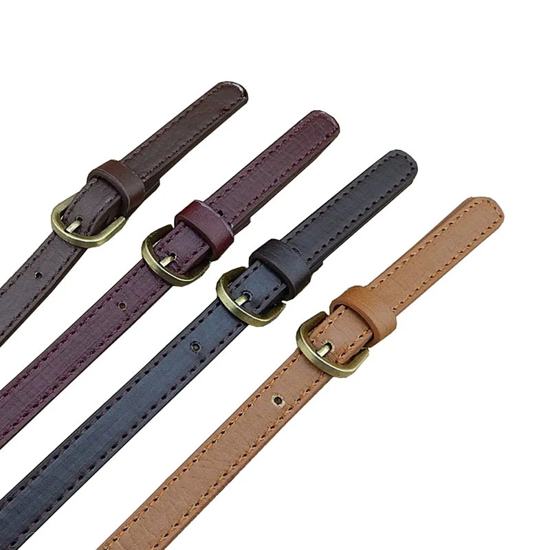 1PC Handbag Handle Strap Adjustable PU Leather Bag Strap for DIY Bag Accessories Long Shoulder Strap Bag Chain