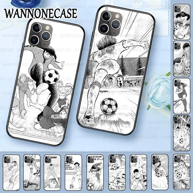 Мягкий чехол для телефона iphone 11Pro 5s 6s 7 8plus x xs xr xsmax coque Anime Captain Tsubasa Ozora Genzo