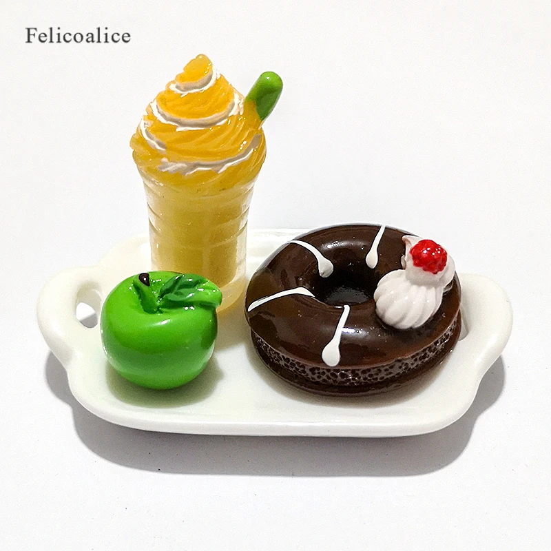 Искусственная мини пищевая смола имитация еды модель украшения поддельные торты