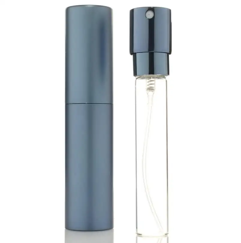 

360pcs/lot 15ml Colorful Rotating Glass Sprayer Perfume Bottle Travel Spray Bottle Portable Glass Liner Small Spray Bottle