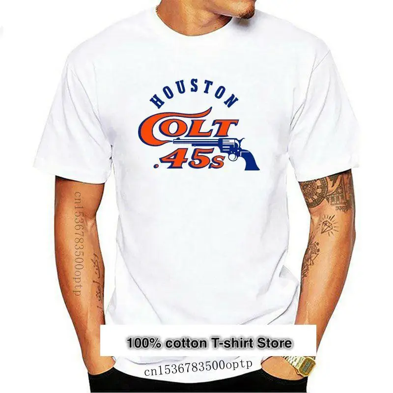 

Camiseta de béisbol Retro de los 45 Colt, camiseta 367% de algodón con cuello redondo, marca de moda, venta al por mayor