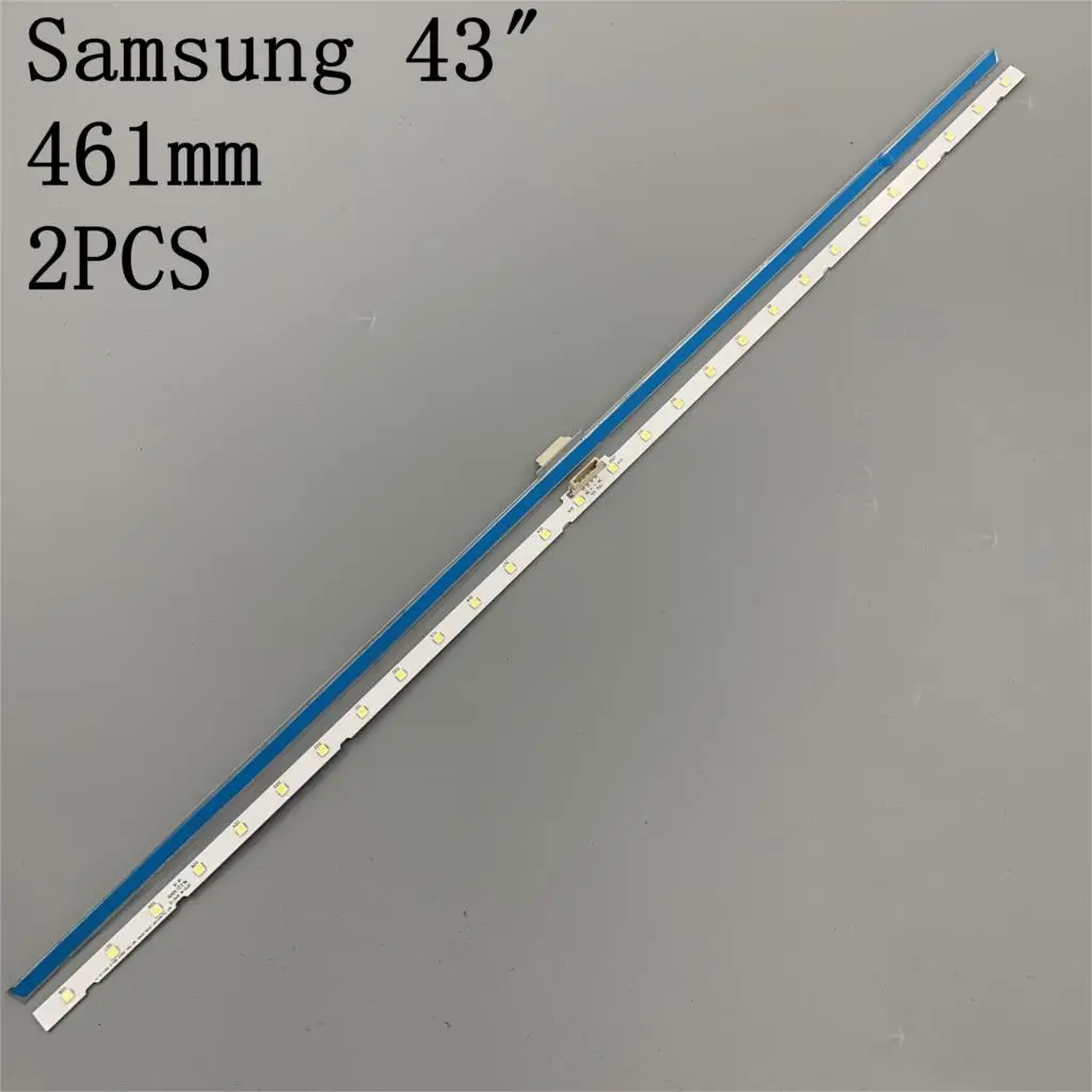 Новинка 2 шт. 28LED Светодиодная лента с подсветкой для Samsung UE43NU7100U AOT_43_NU7100F UE43NU7120U