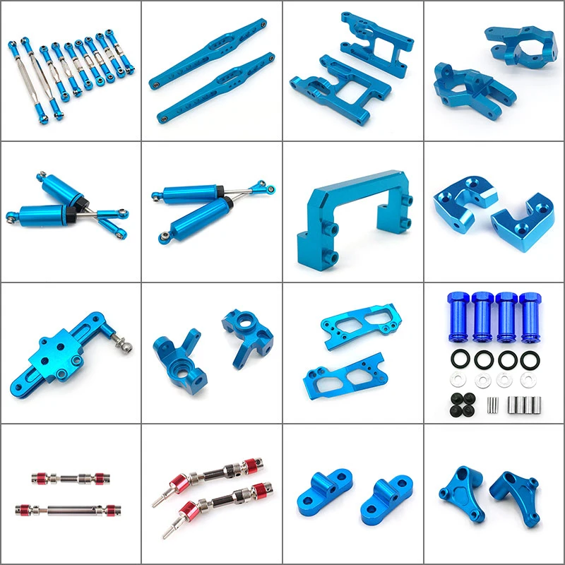 Wltoys 12428 12423 Радиоуправляемый автомобиль все обновленные металлические детали