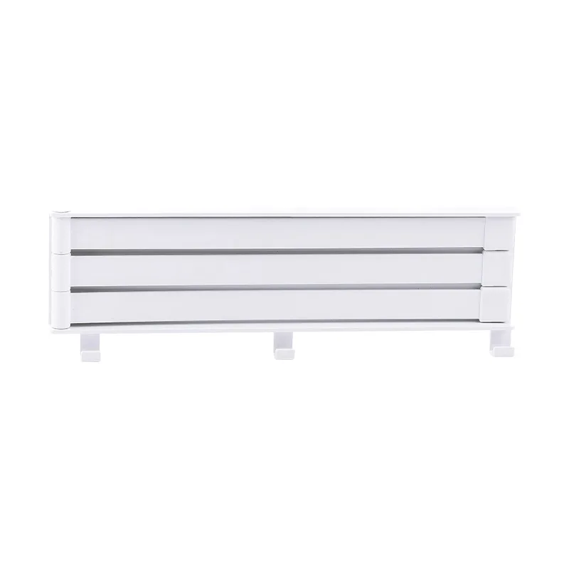 

Rotat Storage Rack Strong Viscose Punch-free Washing Cloth Clip Rotatable Household Bathroom Kitchen Supplies Towel Storage Rack