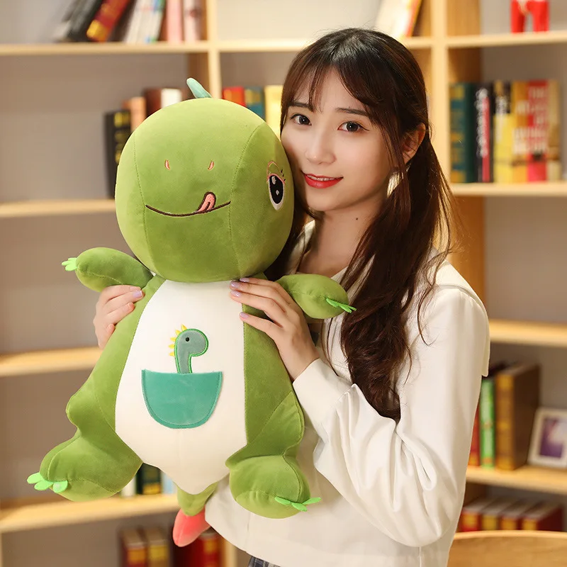 

30/50CM Dinosaur Plush Toys Cute Animal Cartoon 3 Color Stuffed Baby Appease Playmate Doll Kids Girl Birthday Gifts Party Decor