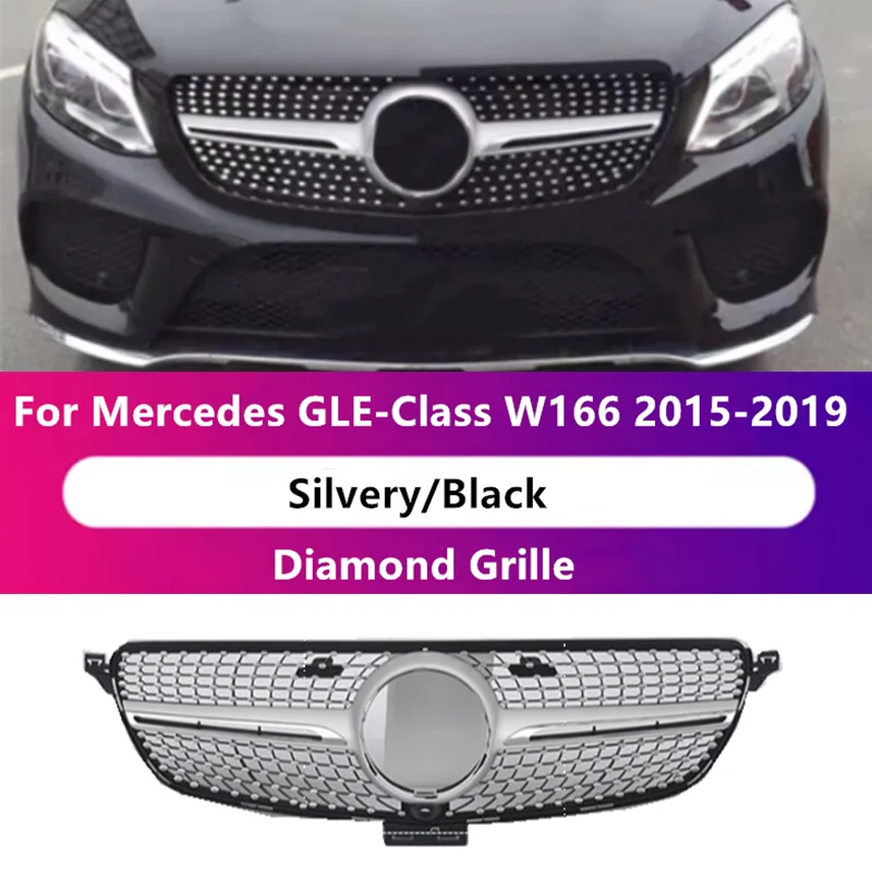 

Передняя решетка для Mercedes Benz GLE Class W166 2015 2016 2017 2018 GLE350 GLE400