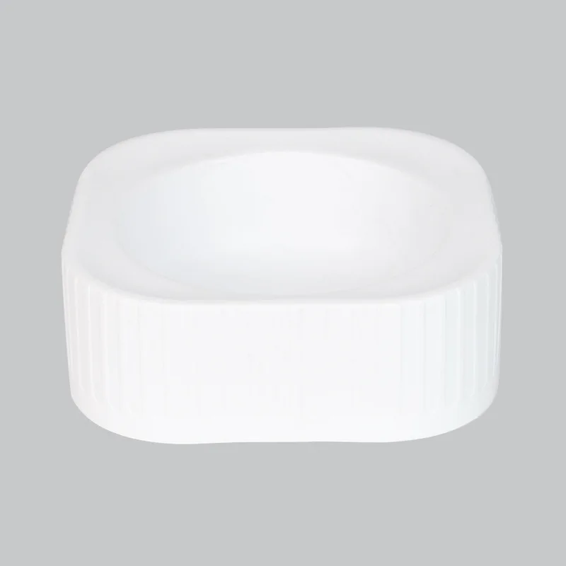 

New Square Plastic Pet Food Storage Bowl Cat and Dog Food Bowl Water Bowl Small Dog Feeding Bowl Pet Daily Necessities Feeder