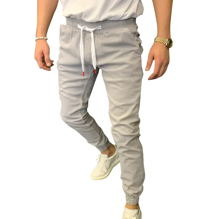 Новая мода мужские спортивные штаны для спортзала облегающие бега джоггеры