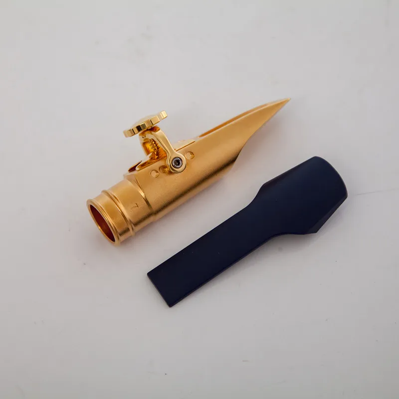 Il belin Tenor Soprano Alto Saxophone Metal Mouthpiece Gold Lacquer Sax Mouth Pieces | Спорт и развлечения