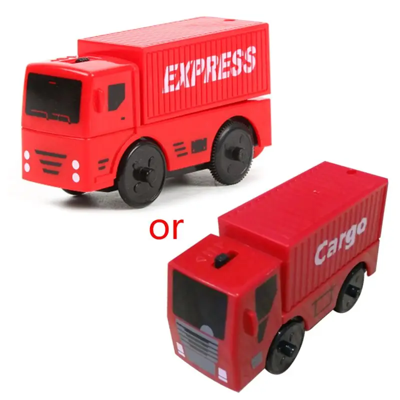 Комбинация магнитного электрического локомотивного поезда деревянный трек