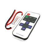 Пульт дистанционного управления для светодиодной ленсветильник, 12 В, 12 В, 2835, 5050, 5630, Одноцветный