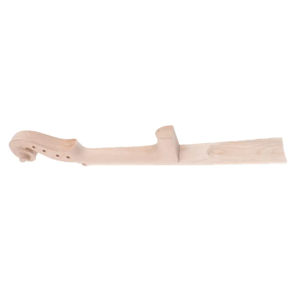 

Solid Wood Violin Neck with Fingerboard for Violin DIY Parts