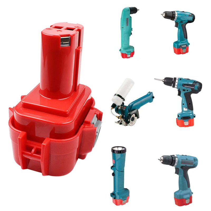 

9.6V 3.5Ah Ni-MH Replacement Battery for Makita 9134 PA09 9100 9120 9122 9133 9135A 192638-6 Power Tool Battery Cordless Drill