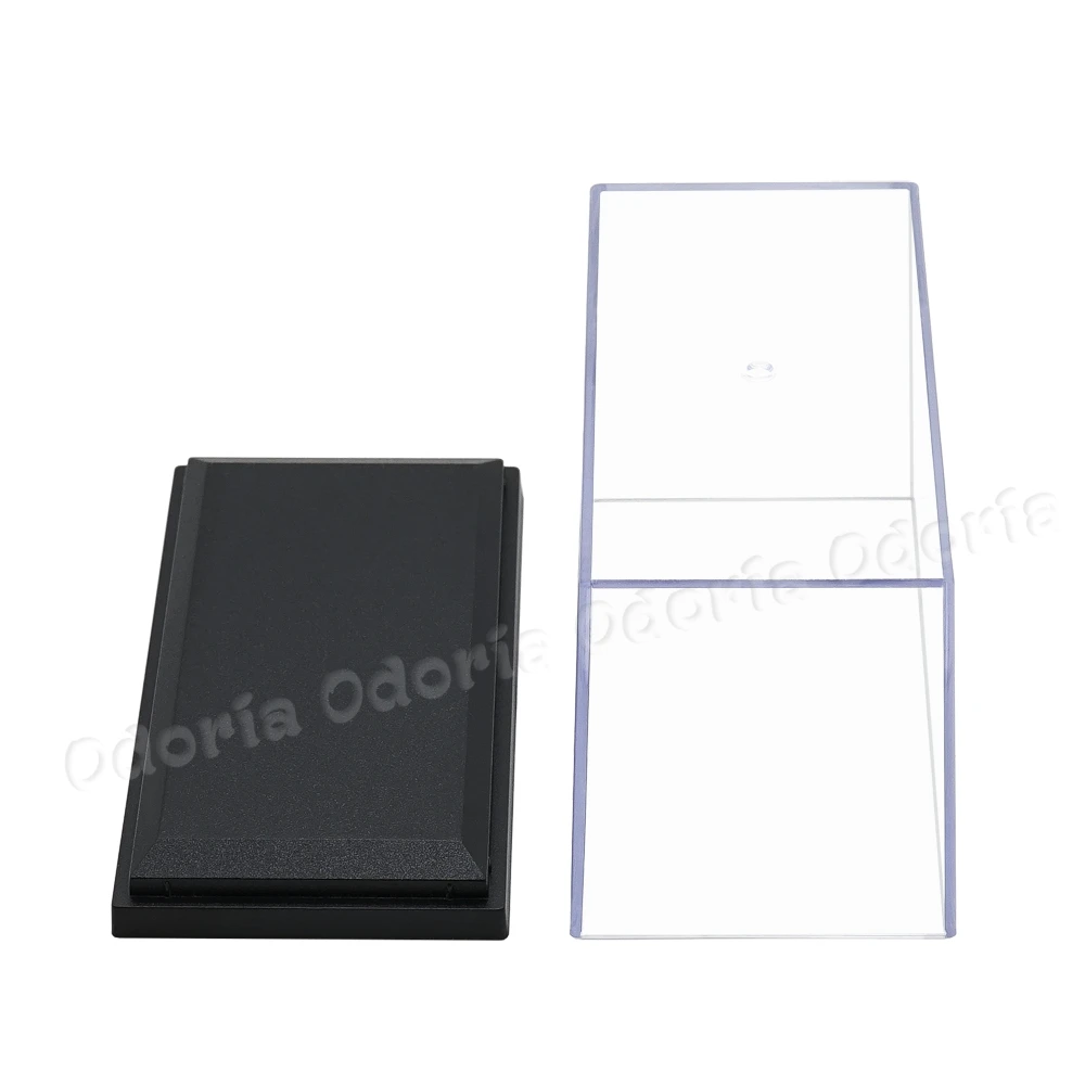 Миниатюрный акриловый чехол Odoria 8 5x4x5 см прозрачный перспексовый ящик