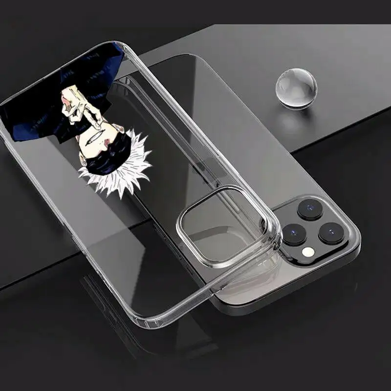 

Jujutsu Kaisen Phone Case For iphone 12 11 8 7 6s 6 5 5s 5c se plus mini x xs xr pro max Transparent soft