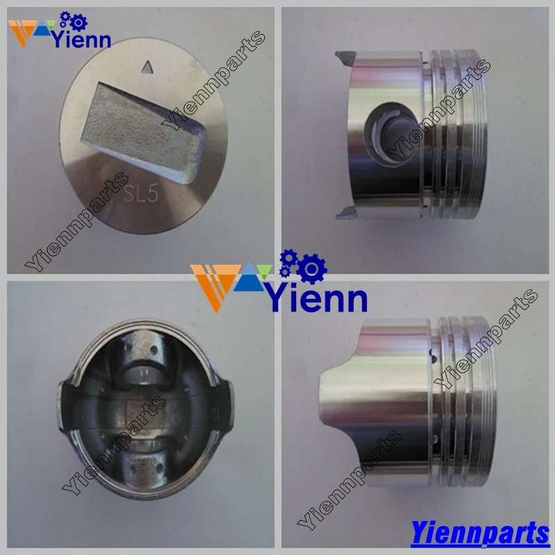 Для Mitsubishi S3L S3L2 поршень 31A17-11100 со штифтом и зажимами для тракторов T233 T273 запасные