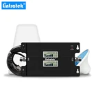 Двухдиапазонный усилитель сигнала сотовой связи Lintratek KW17L-GD, 2G, 4G, LTE, GSM, DCS, 1800 МГц, 900 МГц, внешняя и внутренняя антенна в комплекте