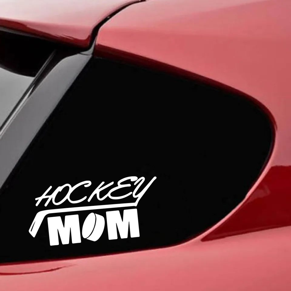 

Car Stickers decor Motorcycle Decals hockey Mom Funny Humor Decorative Accessories Creative Sunscreen Waterproof PVC,18cm*8cm