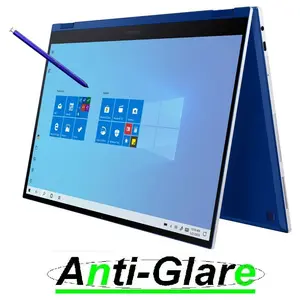 2x ultra clear anti glare anti blue ray screen protector guard cover for 15 6 samsung galaxy book flex 15 2 in 1 laptop free global shipping
