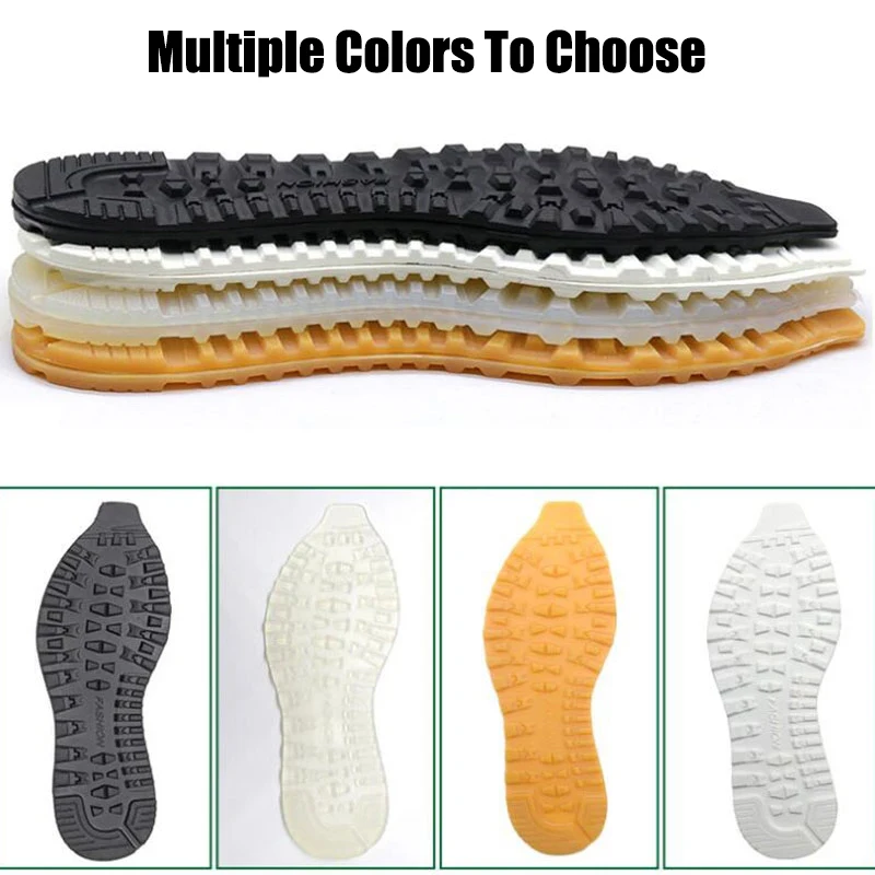 Rubber Shoe Sole Protector for Sneakers Outsole Shoe Repair Sole Replacement Patch Sports Shoes Anti-Slip Out Sole Mend Material