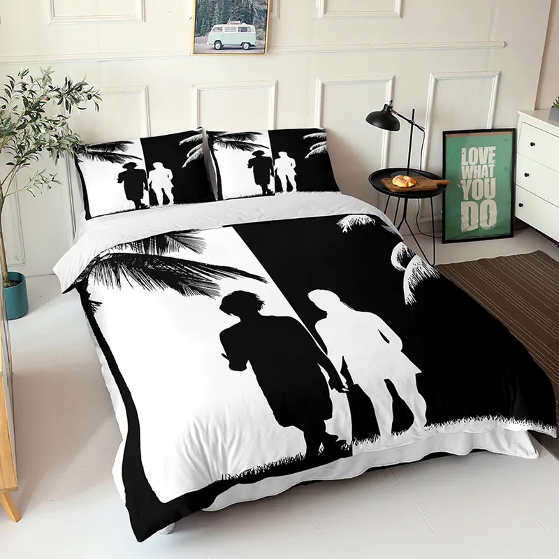 

Valentine's Day Couple Series Bedding Duvet Cover Two- and Three-piece Bedding