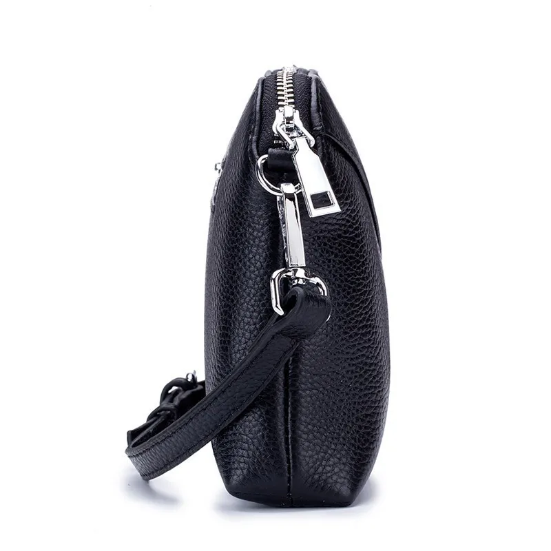 Handbag Phone Purse Women Small Bag Crown fashion high quality cow Leather Shoulder Shell Crossbody | Багаж и сумки