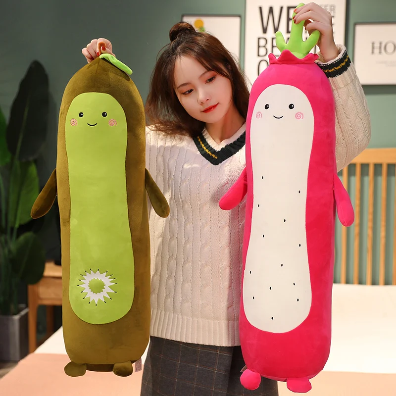80 см милые киви подушки мягкие игрушки Моделирование из мягкого плюша с завода