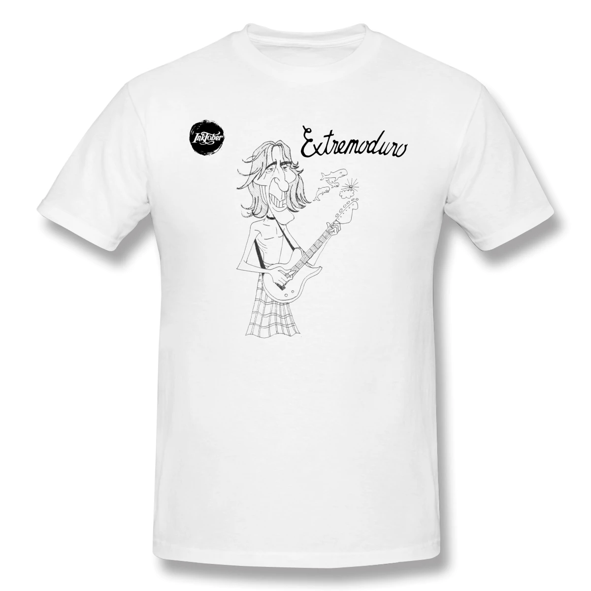 

Extremoduro- A Spanish Hard Rock Band- Embroidered Humor Graphic Men's Basic Short Sleeve T-Shirt R251 Tees Tops European Size