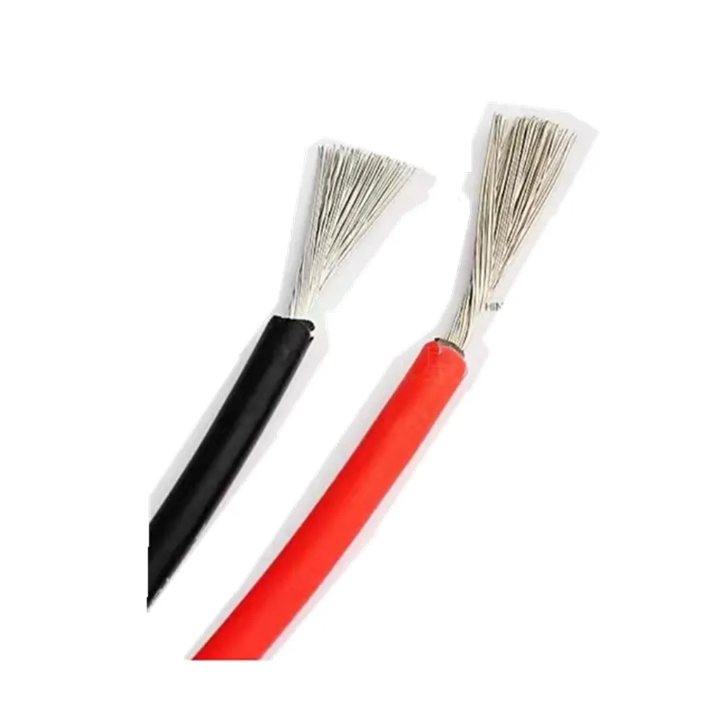 Высококачественный красный и черный соединительный кабель PV 6 мм2 или провод для