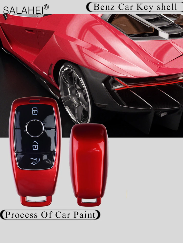 Fashion ABS Car Key Cover Case Bag Protective For Mercedes Benz 2017 E Class W213 2018 S class Accessories styling Shell | Автомобили и
