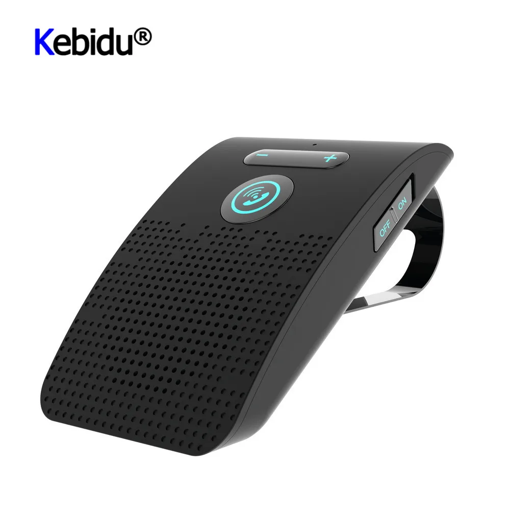 

Автомобильный беспроводной Bluetooth V5.0, гарнитура с креплением на козырек от солнца