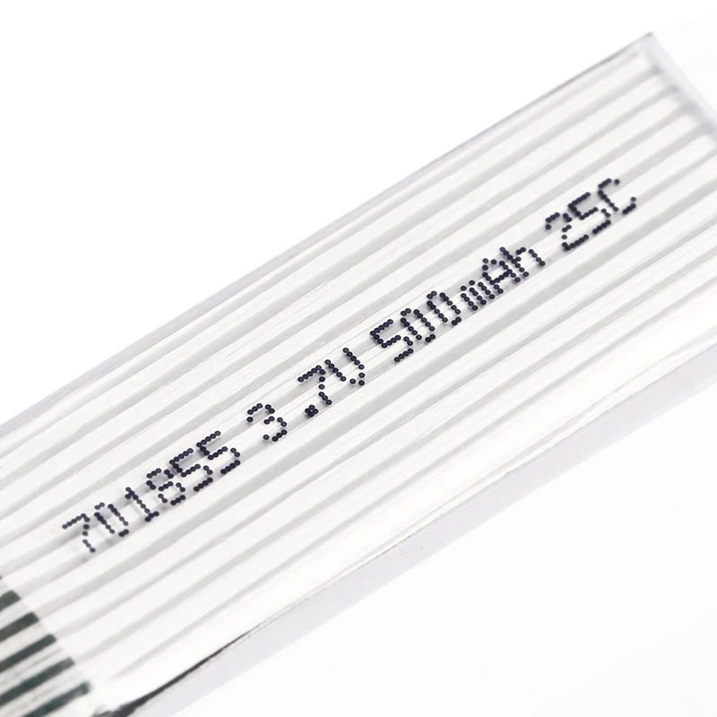 1 шт. 3 7 V 500Mah 25C Lipo батарея модель 701855 с Jst вилкой для Fpv Rc|Уличные инструменты| |