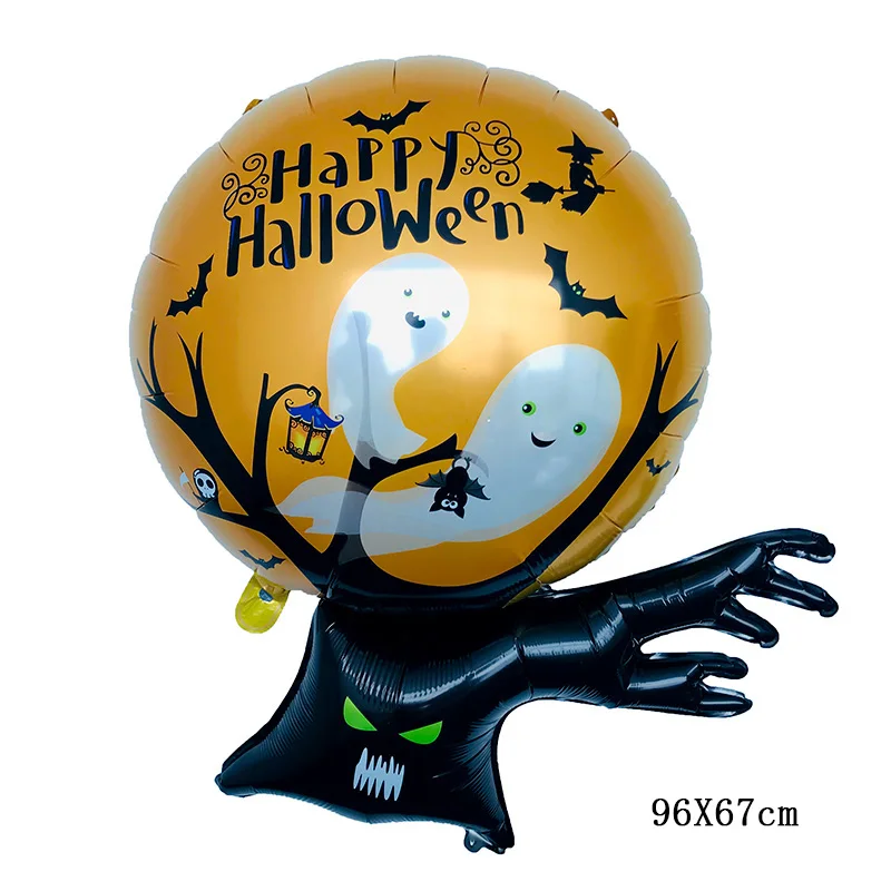 1 шт большой размер сова Ведьма призрак тыква голова воздушные шары Хэллоуин