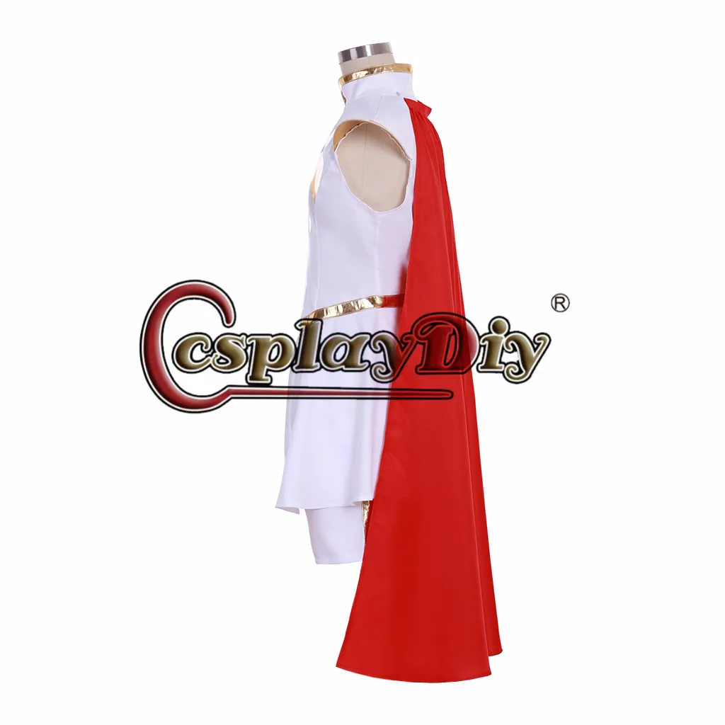 Cosplaydiy She-Ra: Принцесса мощности Косплей она Ra костюм Adora платье с плащом Хэллоуин |
