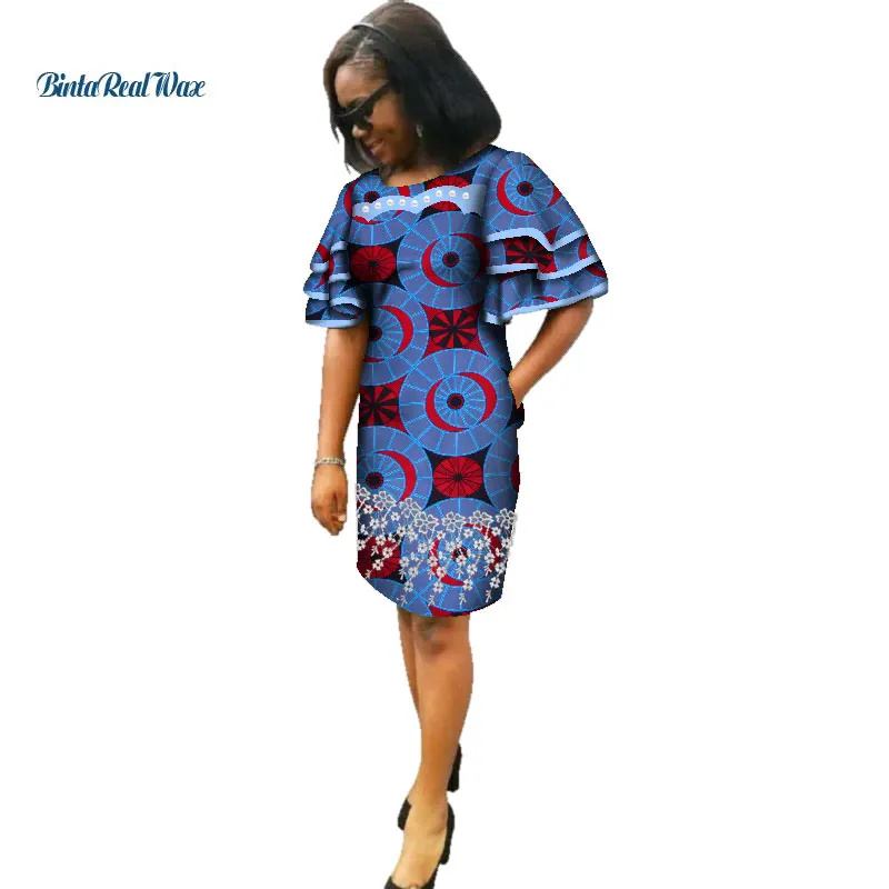 Новинка Африканские платья для женщин Одежда в африканском стиле с принтом и