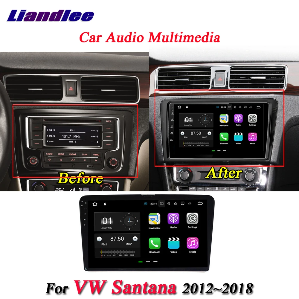 

Car Android Multimedia System For VW Gran Santana 2012-2018 Radio GPS Navigation Stereo HD Screen