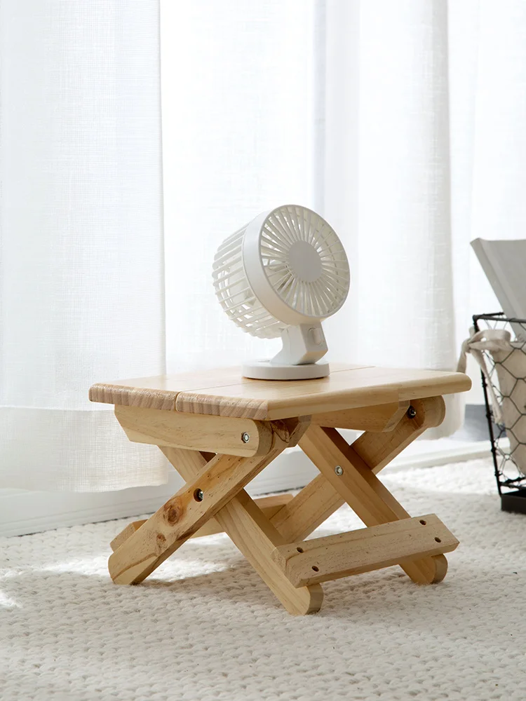 Складной стул из цельного дерева портативный складной со шлейфом mazza для