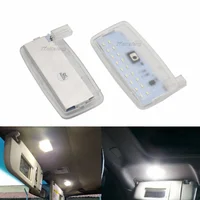 2x Error Free LED SMD Car Vanity Mirror Visor Light For BMW E88 E93 LCI Rolls-Royce RR2 Drophead / RR3 Coupe