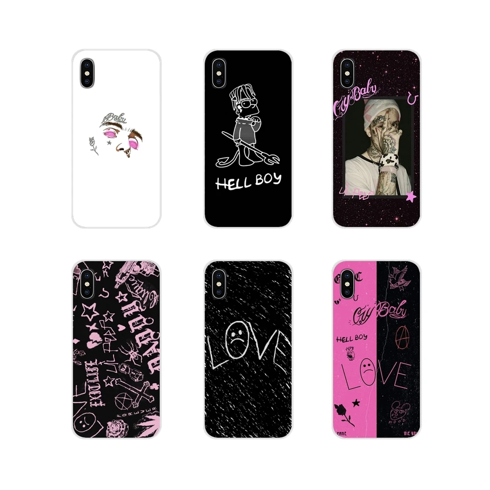 Чехол для телефона Lil Peep hellboy Life is Beautiful Cry samsung A10 A30 A40 A50 A60 A70 Galaxy S2 Note 2 3 большое ядро