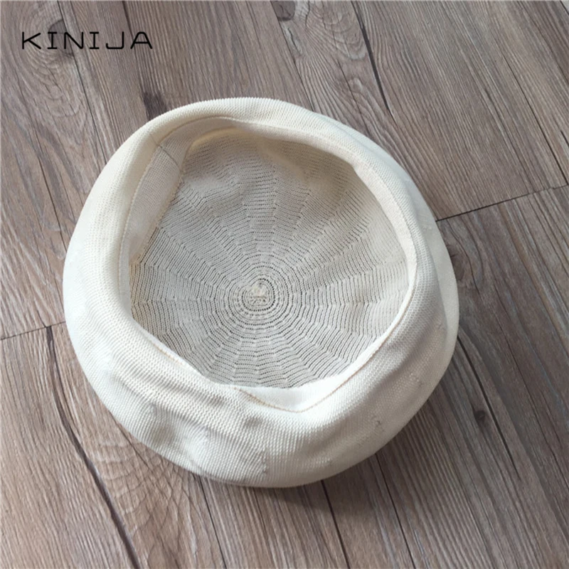 Женский берет из шерсти французского художника зимняя шапка капот для девочек