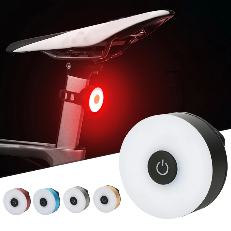 

Waterproof Bicycle Tail Light 5 Mode Mini Led Rear Lamp Cycling Safety Warning Rear Back Flashlight Cycling Accessory