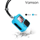 Мягкий силиконовый чехол для GoPro Hero 10 9, защитный чехол, полное покрытие для Go pro 10 9, аксессуары для камеры, кожаный чехол VP662