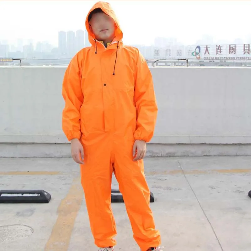 orange Улучшенный мотоциклетный плащ для мужчин Открытый камуфляж дождевик для женщин водонепроницаемый комбинезон дождевик для велопрогулок Туризм Кемпинг дождевик - Цвет: orange