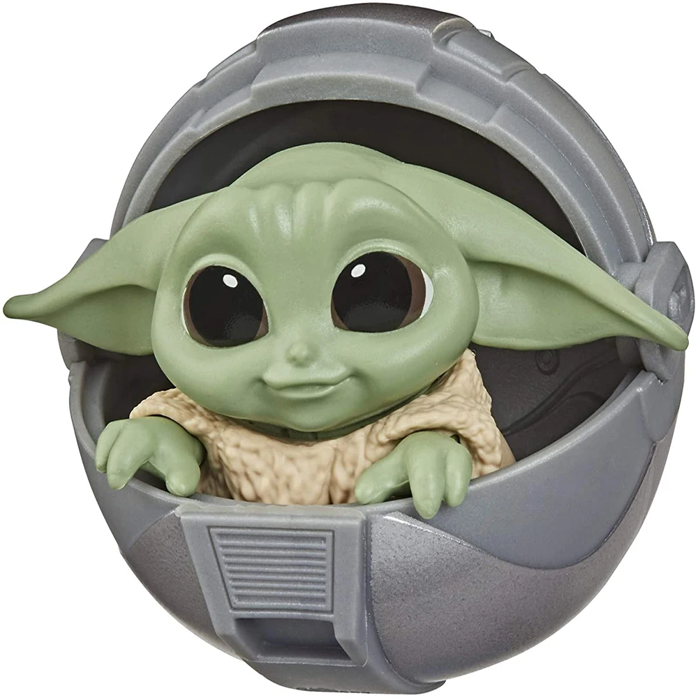 

Star Wars The Mandalorian Bounty Collection Series 2 The Child Collectible Toy 2.2-Inch Baby Yoda Babys Crib Pose Figure Hasbro