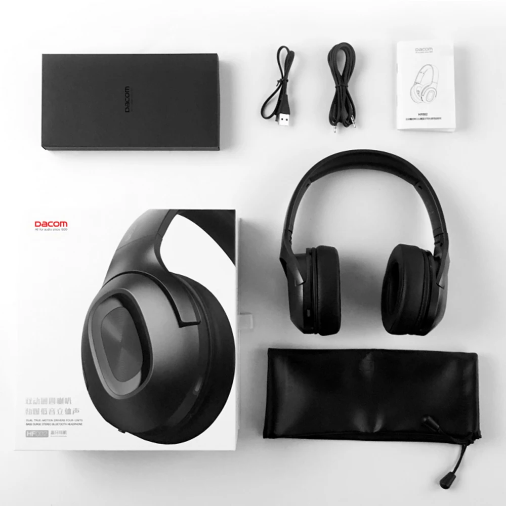 Dacom HF002 наушники Bluetooth 5 0 супер бас четыре колонки складной Портативный